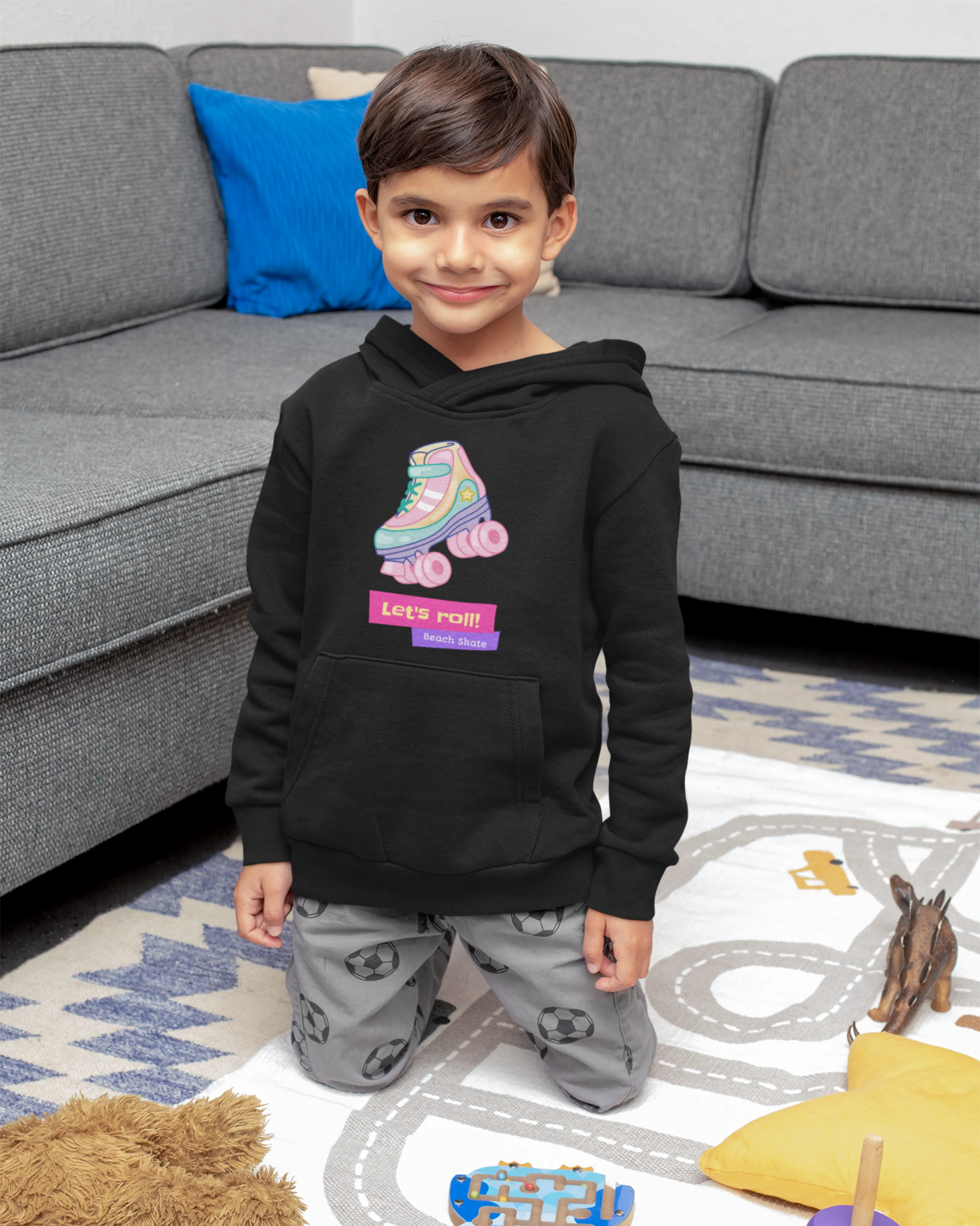 Let's Roll - Kids Unisex Hoodie