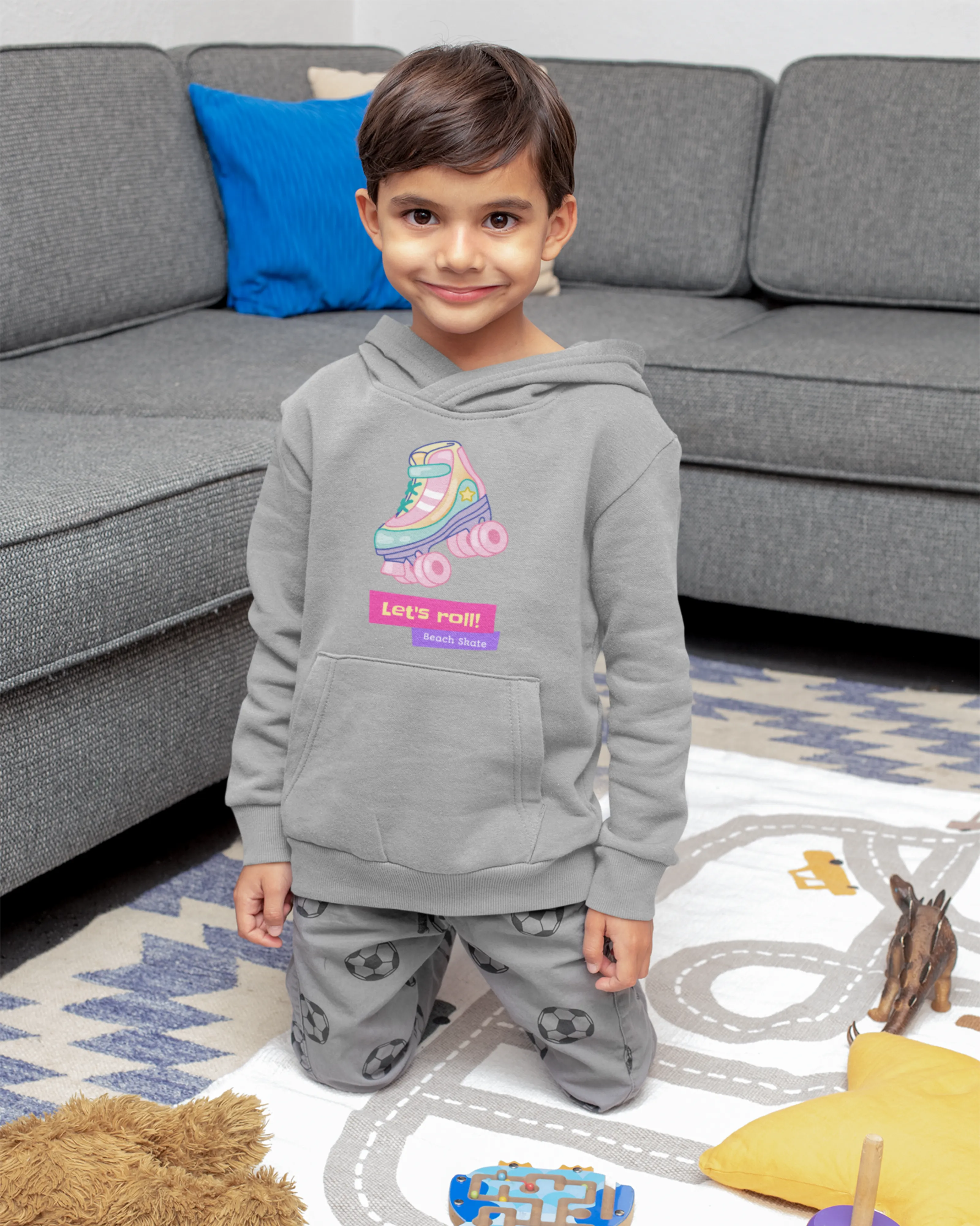 Let's Roll - Kids Unisex Hoodie