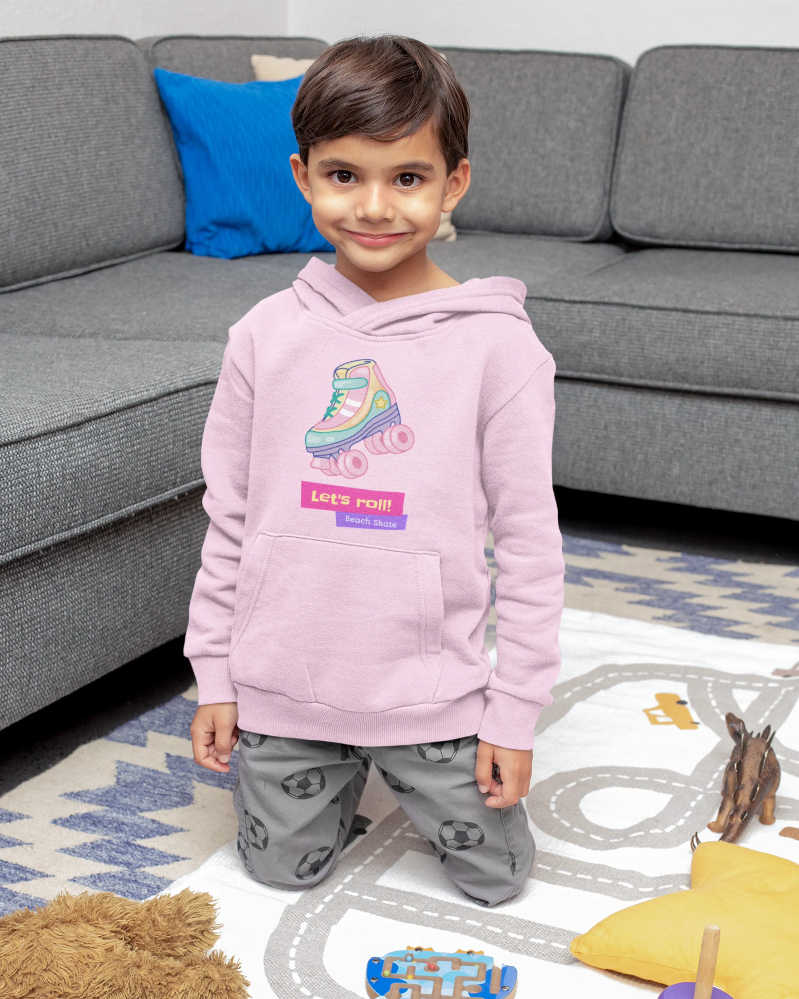Let's Roll - Kids Unisex Hoodie