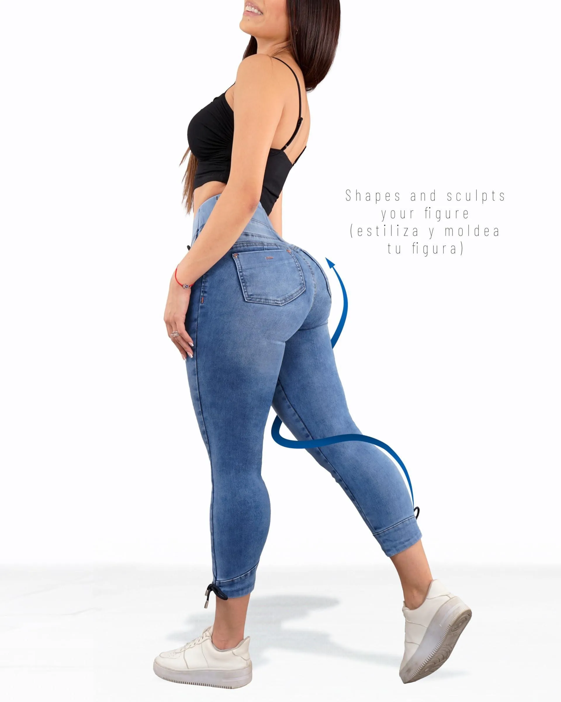 Levanta cola | Butt Lifting Jeans | High Waisted Jeans for Women