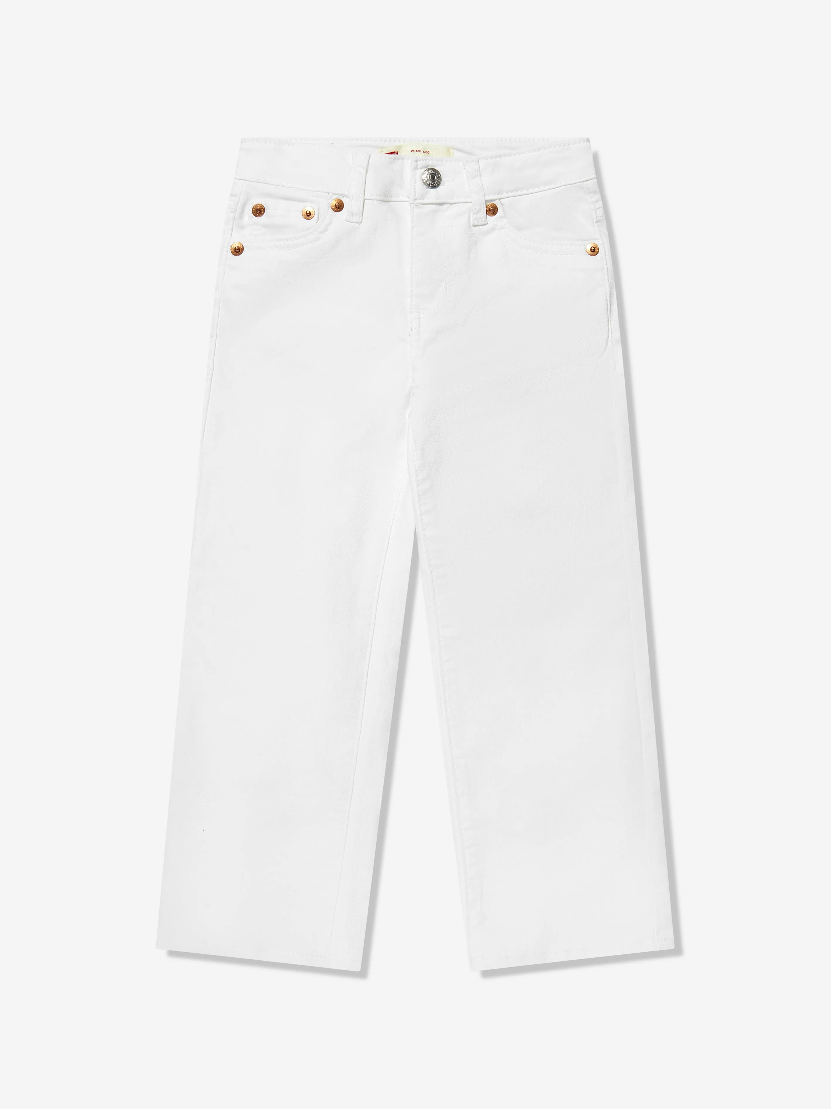 Levi's Wear Girls Wide Leg Jeans in White