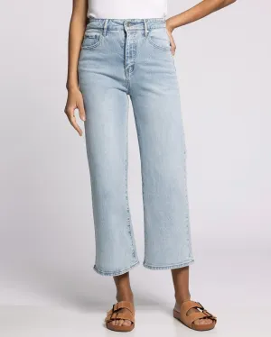 Luca High Rise Wide Leg Jeans - Light Wash