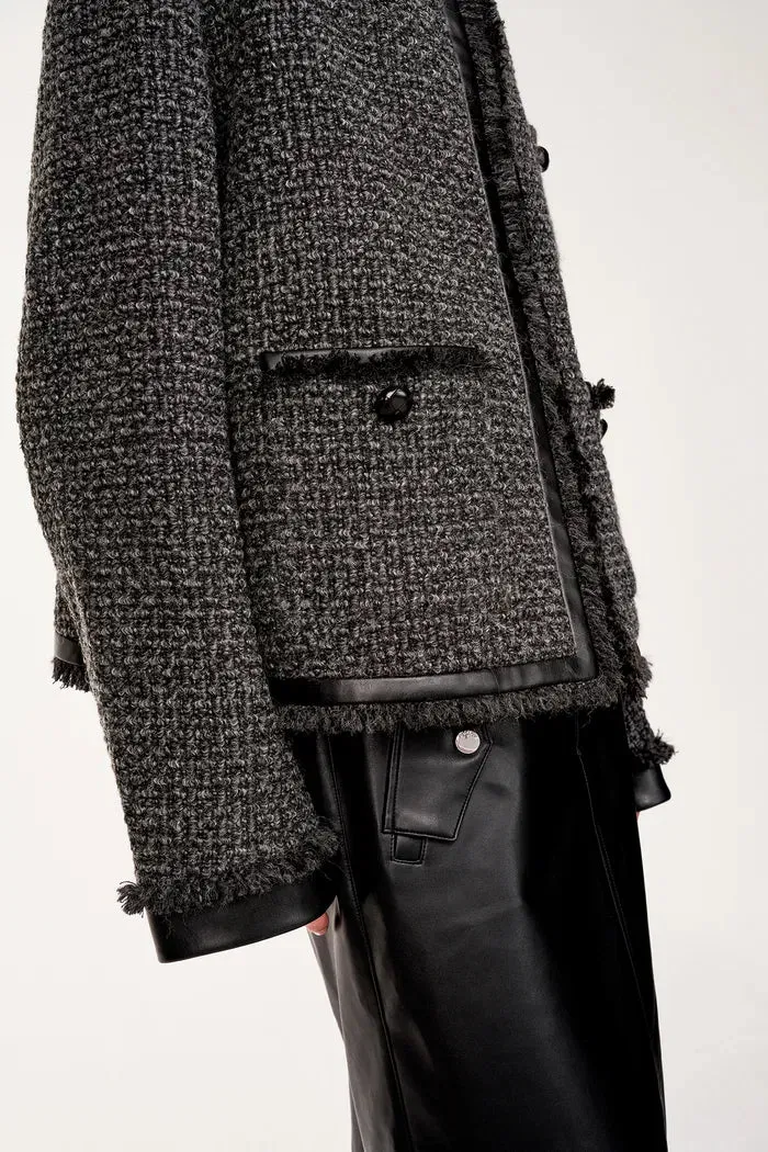 Lucia Jacket in Wool Blend Tweed