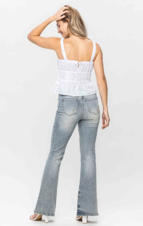 Madden Mid Rise Flare Jeans