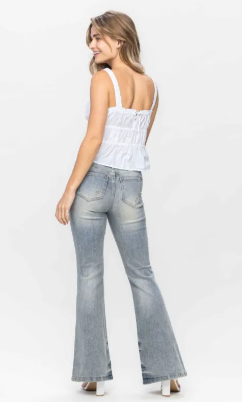Madden Mid Rise Flare Jeans