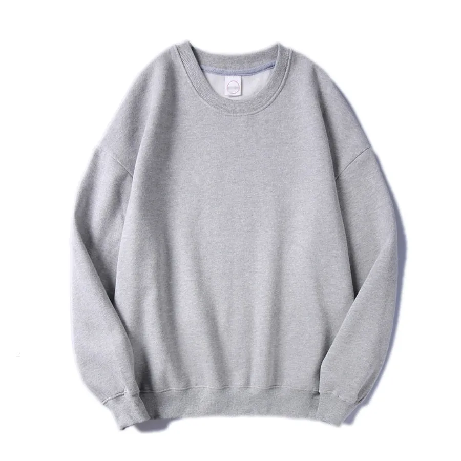 Men Solid Color  Sweatshirts Male Oversized Hoodies Streetwear