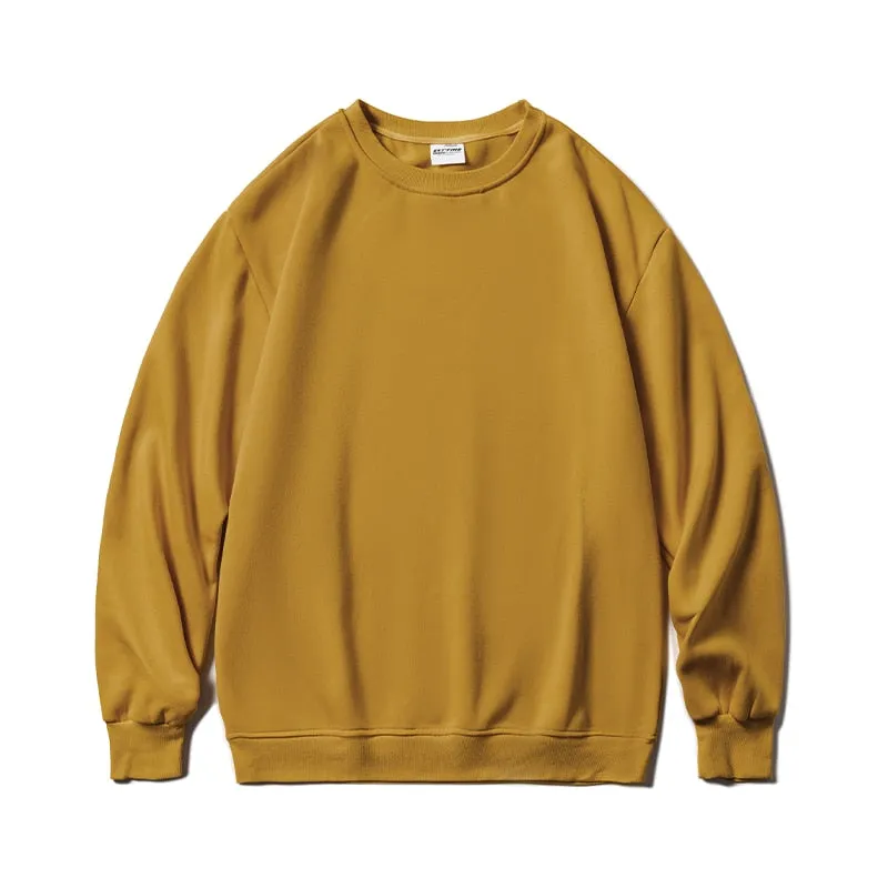 Men Solid Color  Sweatshirts Male Oversized Hoodies Streetwear