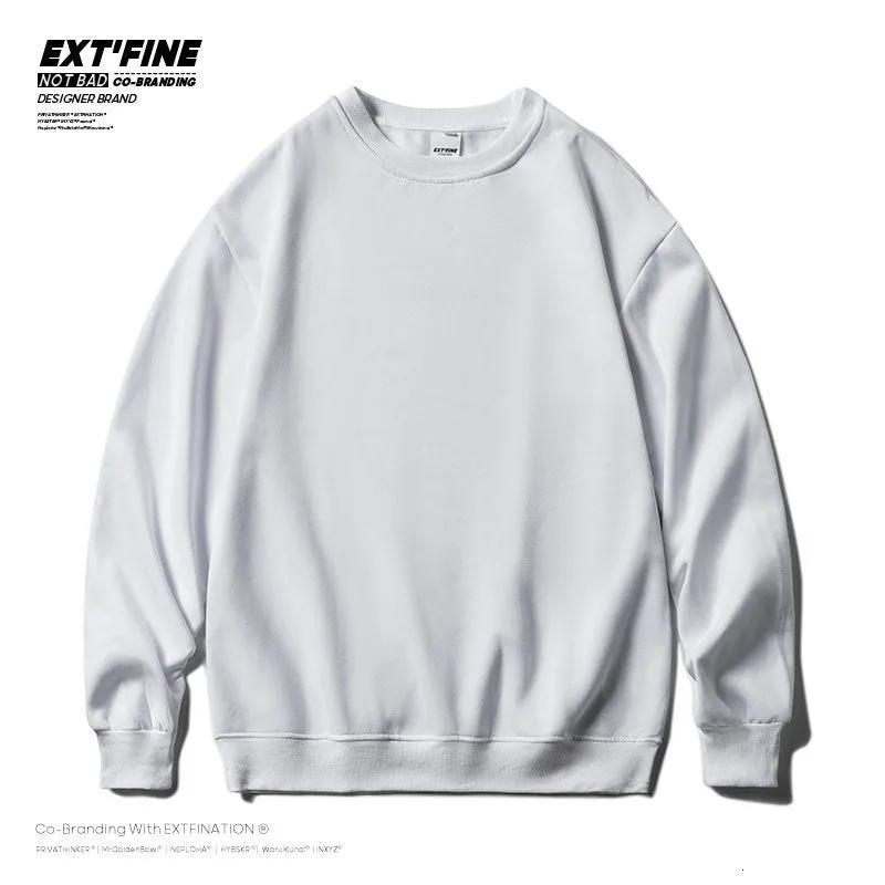 Men Solid Color  Sweatshirts Male Oversized Hoodies Streetwear