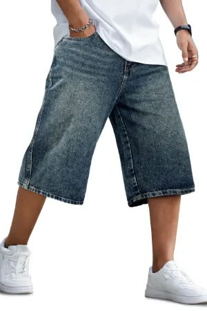 Men's Loose Denim Short