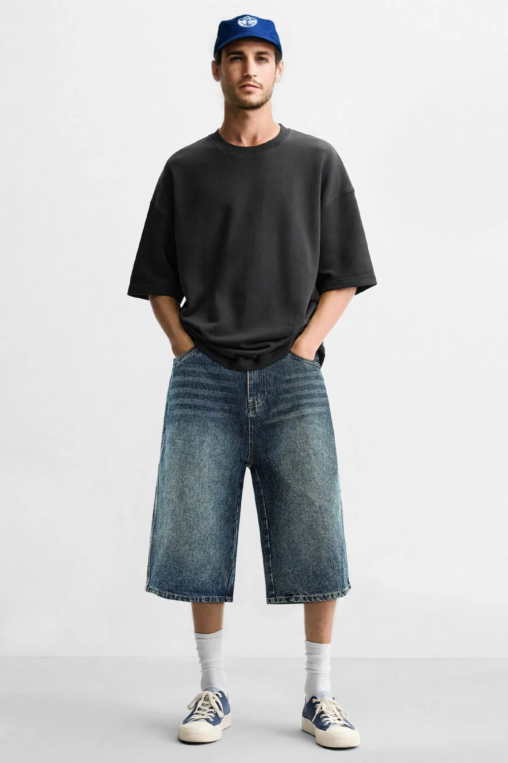 Men's Loose Denim Short