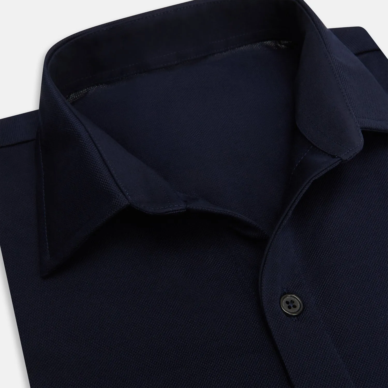 Navy Pique Shirt