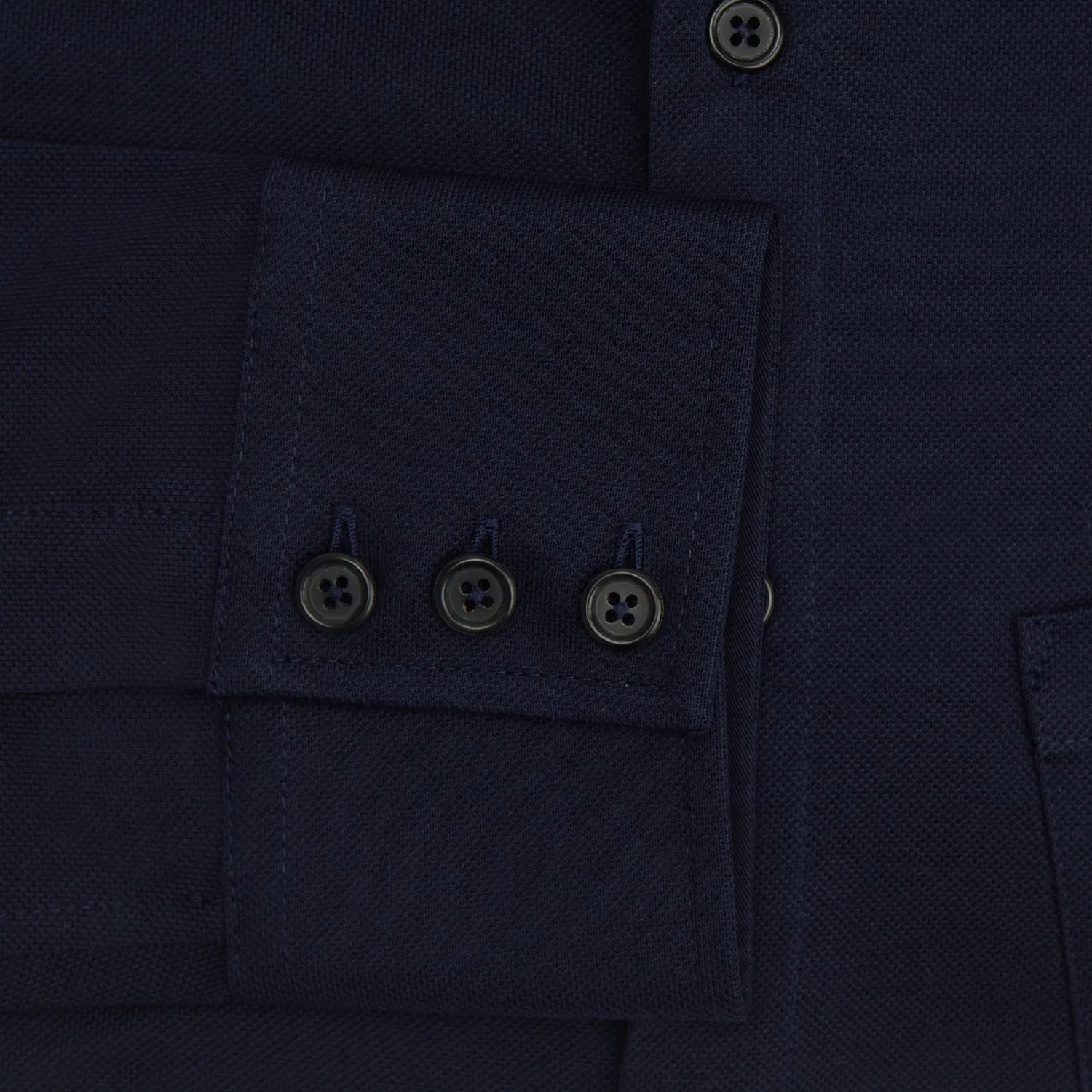 Navy Pique Shirt