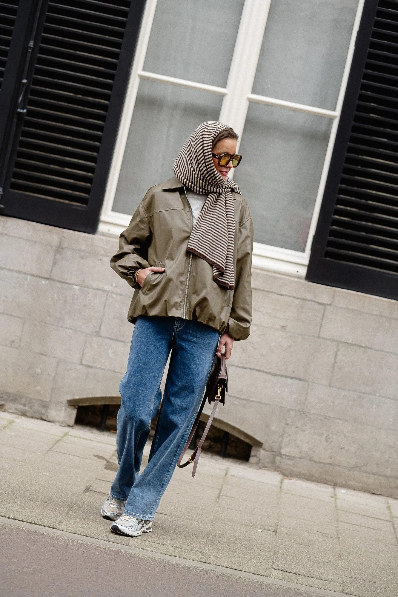 OBJSelma L/S bomber jacket capulet olive