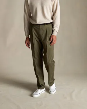 Olive Classic Chino Trousers