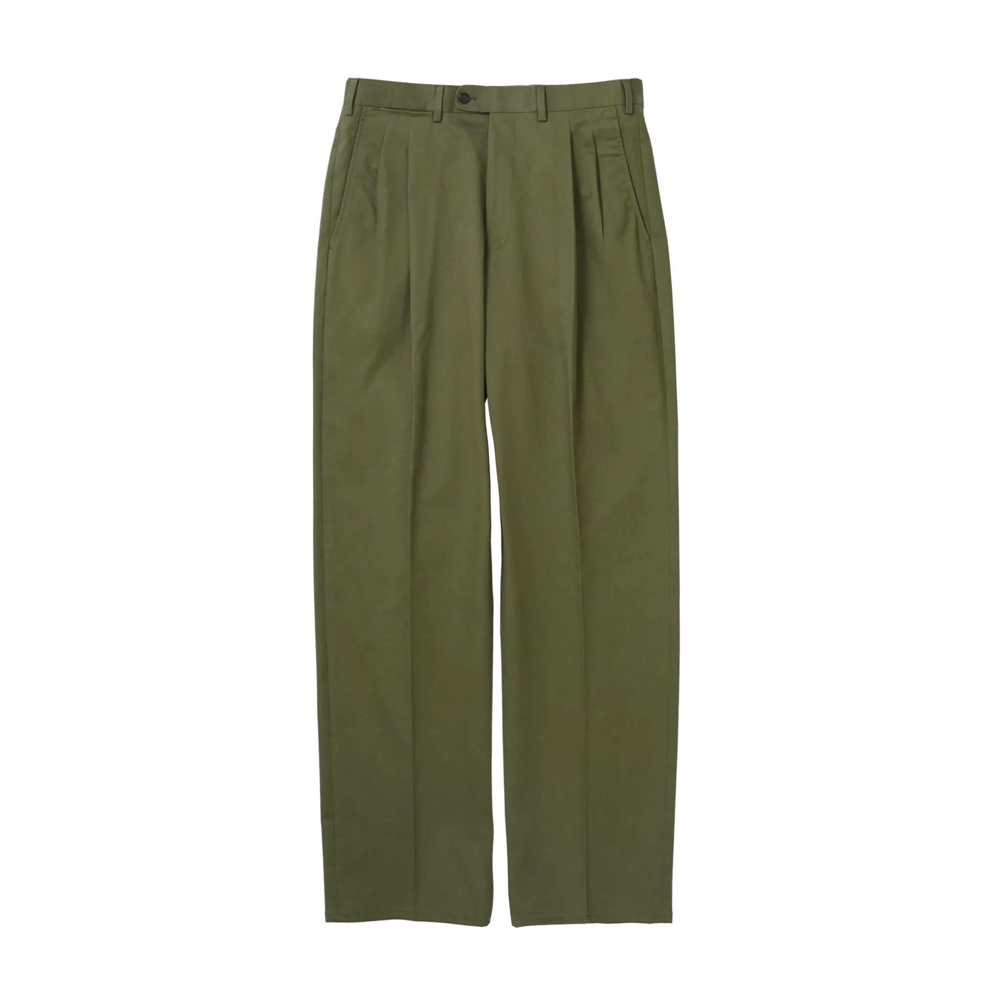 Olive Classic Chino Trousers