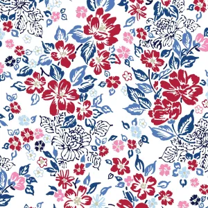 PETITE Three Quarter Sleeve Print Polo | Class Act 56B