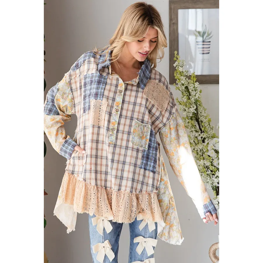 Plaid & Lace Medley