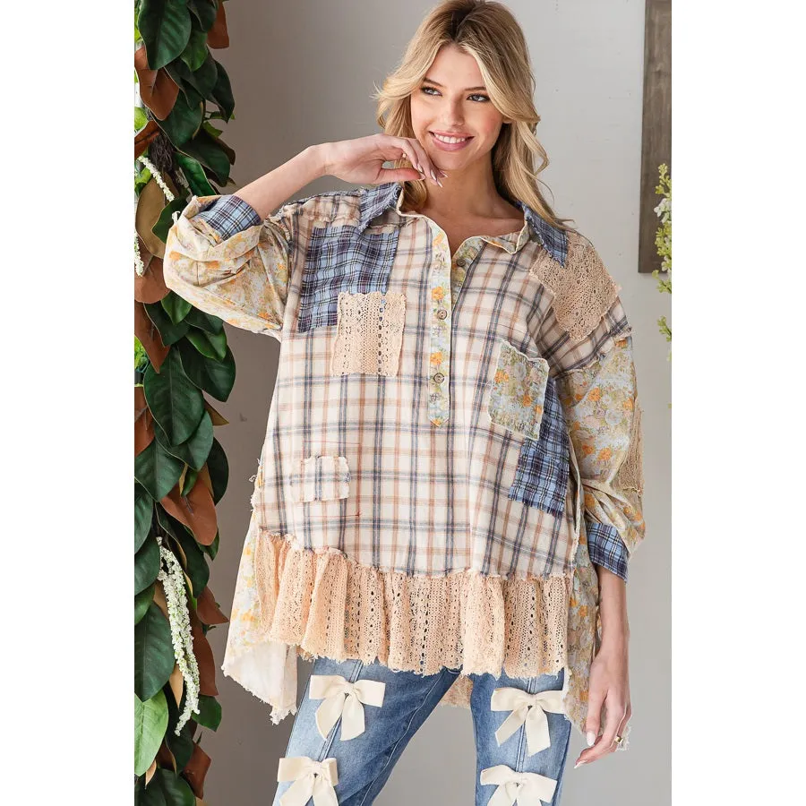 Plaid & Lace Medley