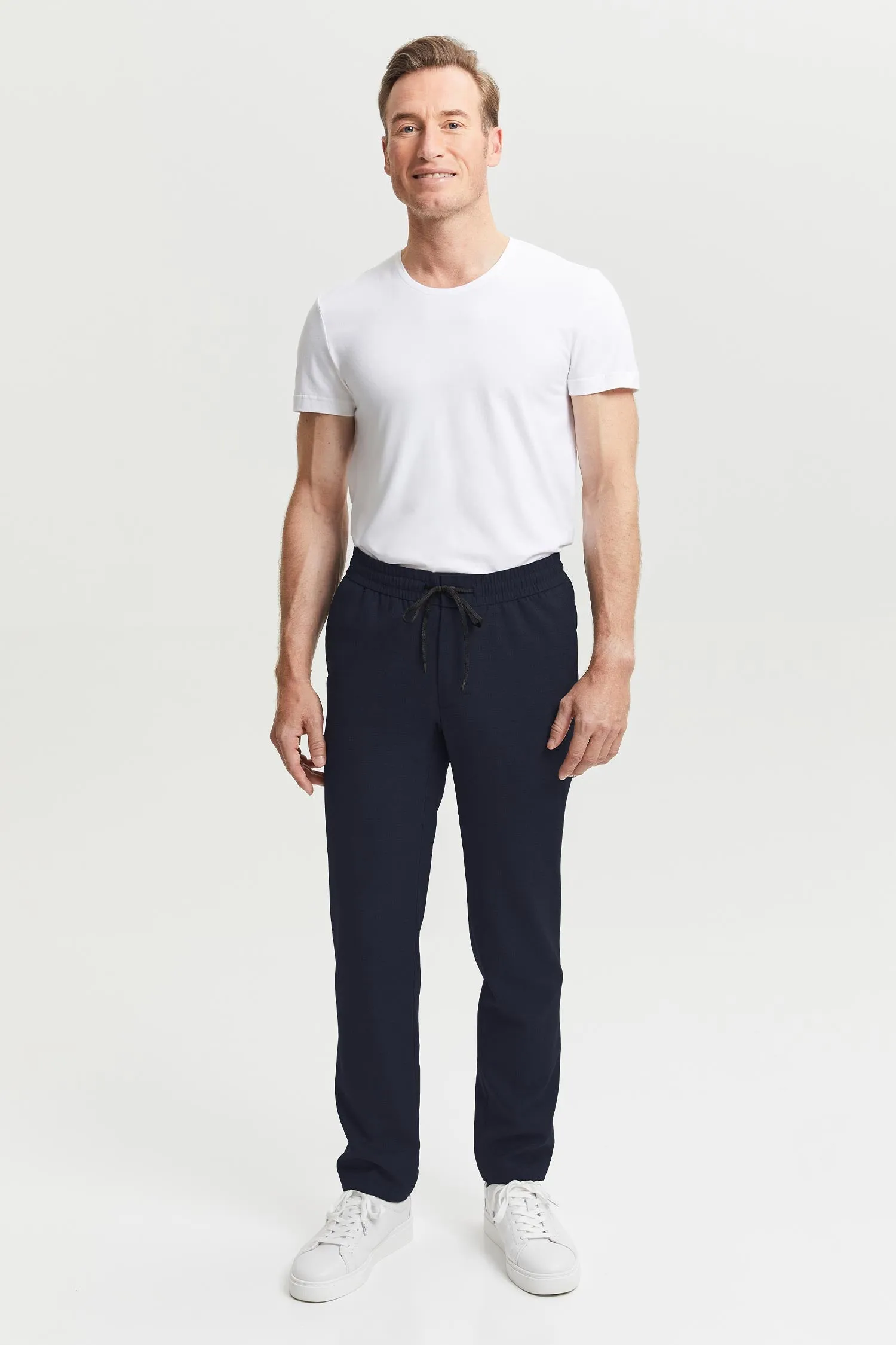 Sampo Wool Trousers Blue