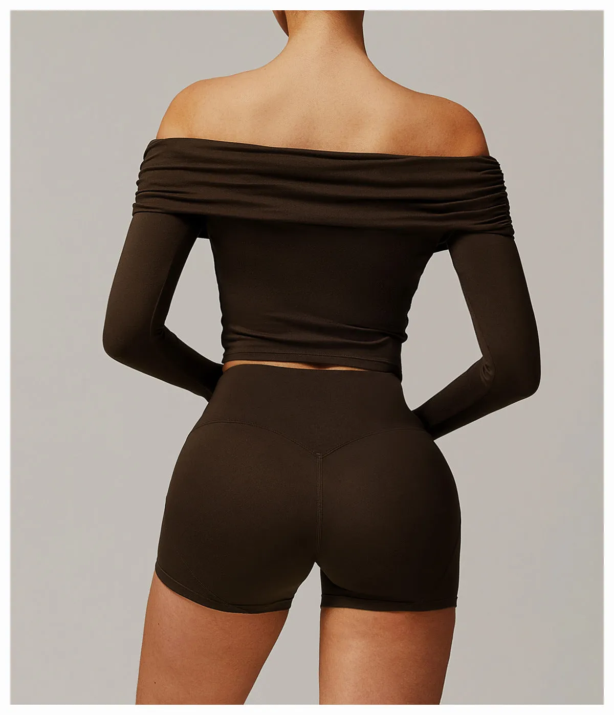 Shoulder Versatile Dance Long Sleeve