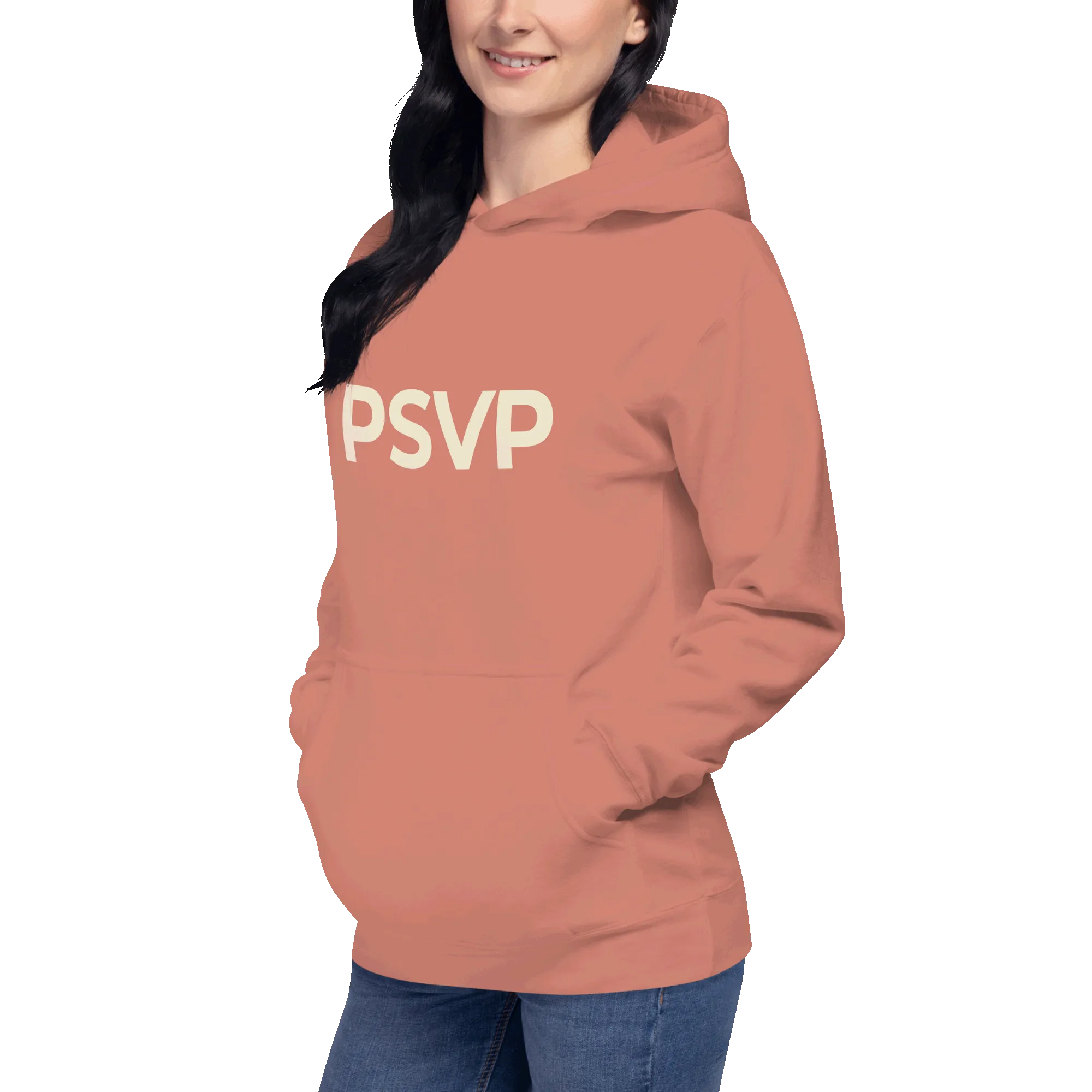 Soft Pink Hoodie - PSVP Butter Cream