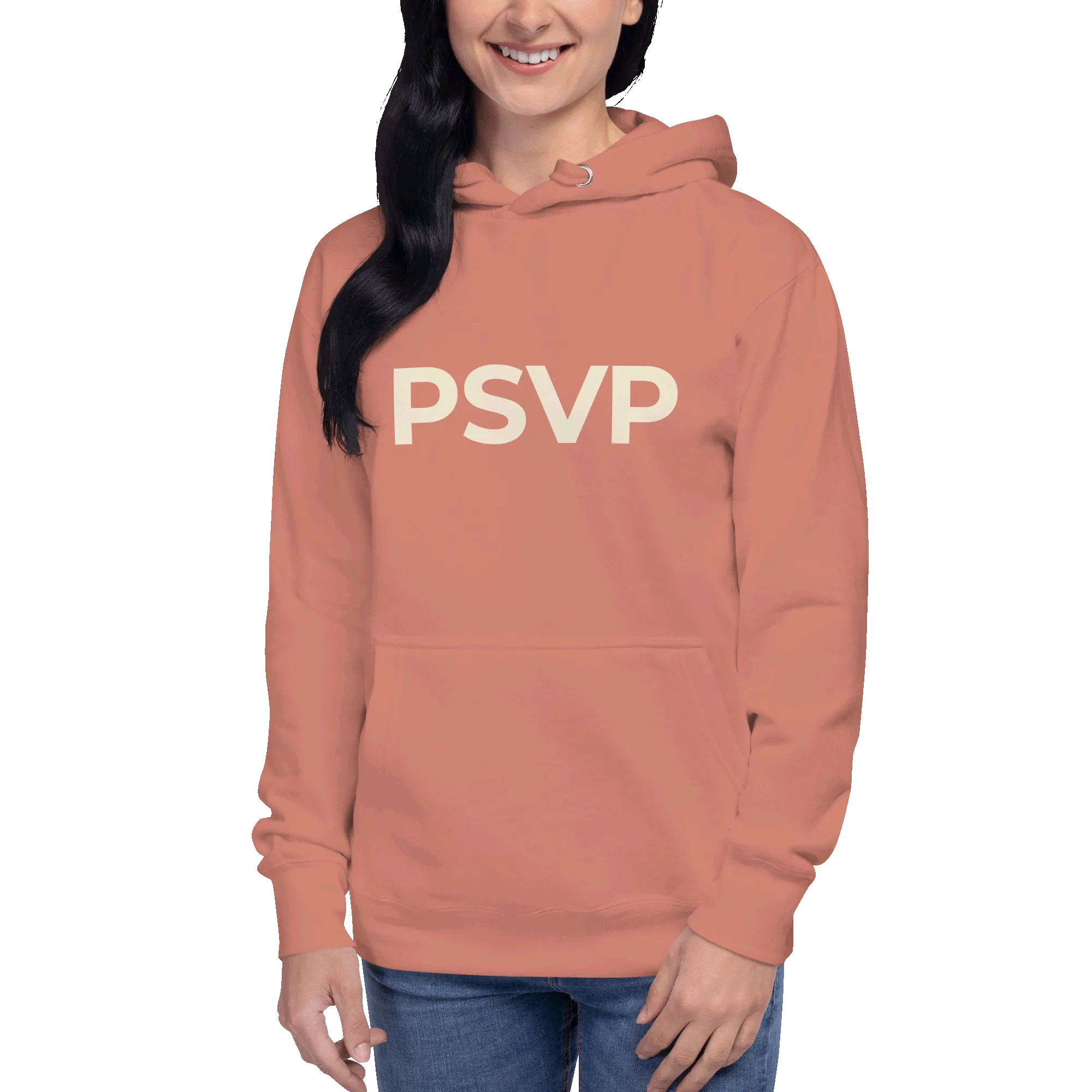 Soft Pink Hoodie - PSVP Butter Cream