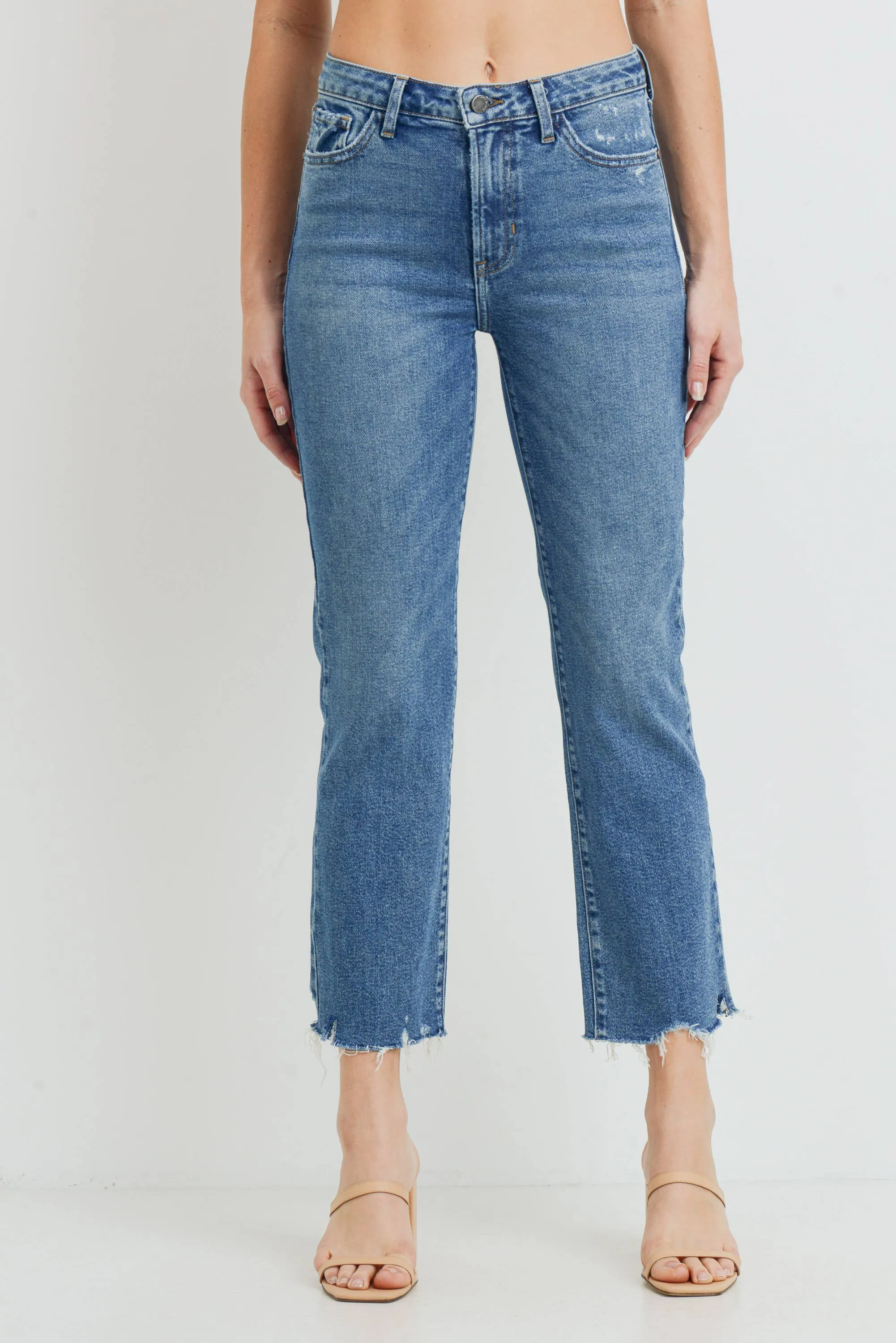 The High Rise Vintage Straight Jeans