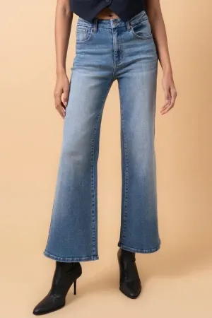 THE NOLLA HIGH RISE WIDE LEG JEANS