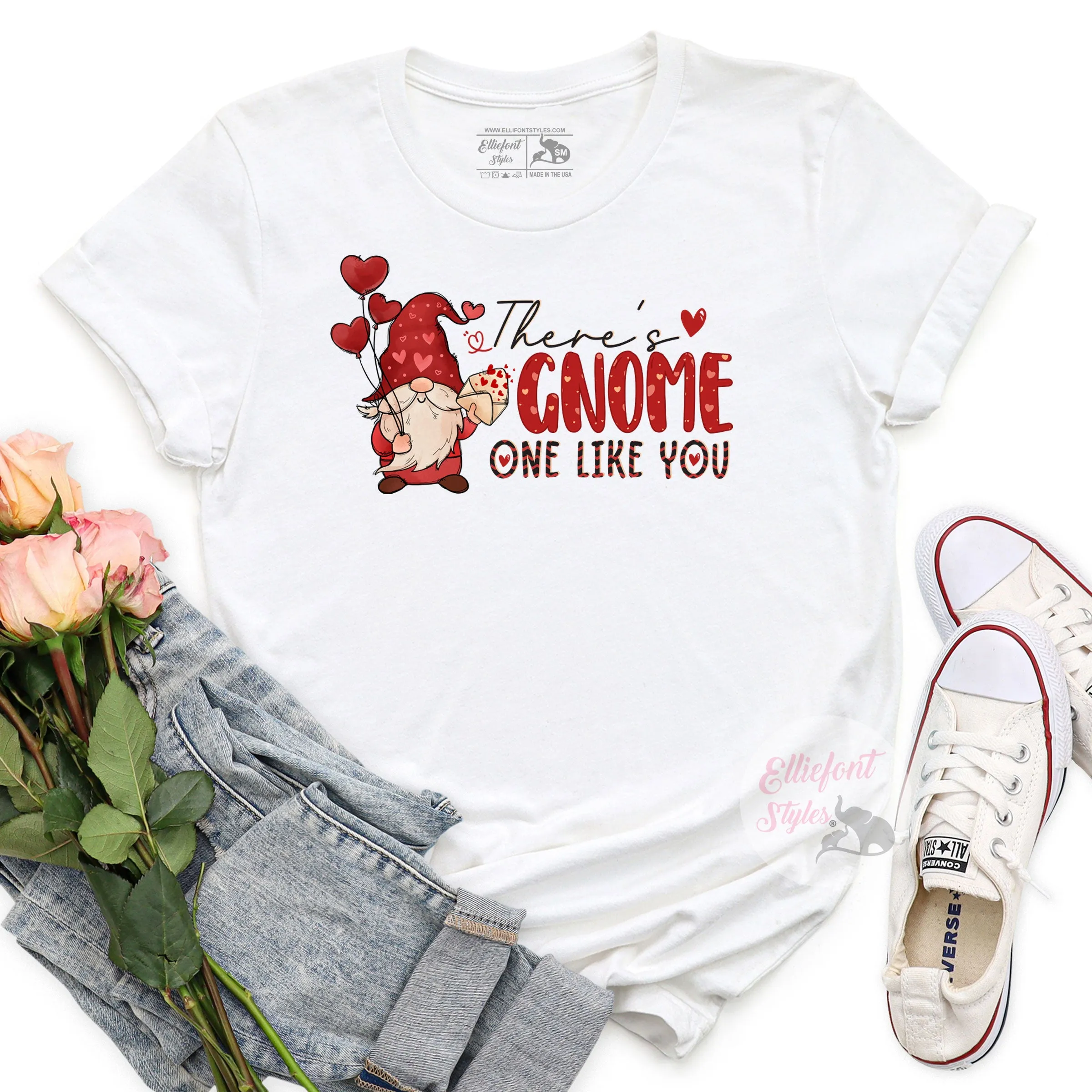 There's Gnome One Like You Valentines Tee