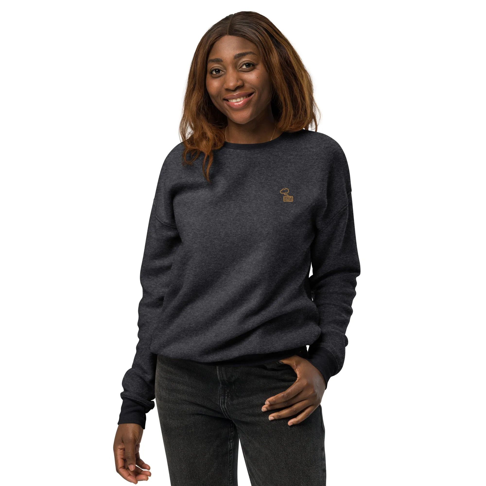 Unisex CHT Sueded Fleece Sweatshirt