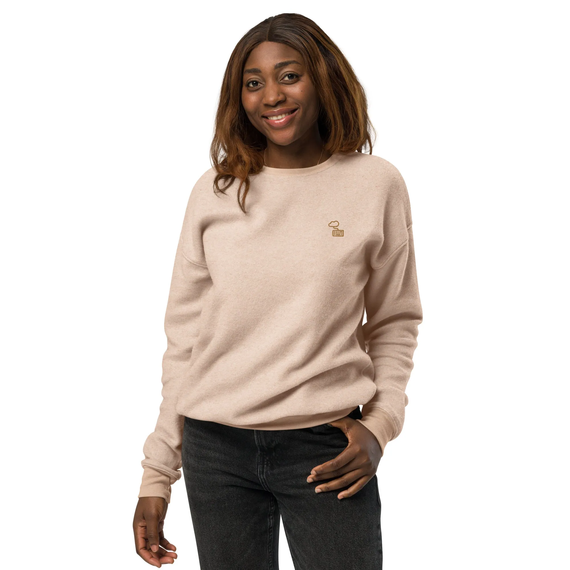 Unisex CHT Sueded Fleece Sweatshirt