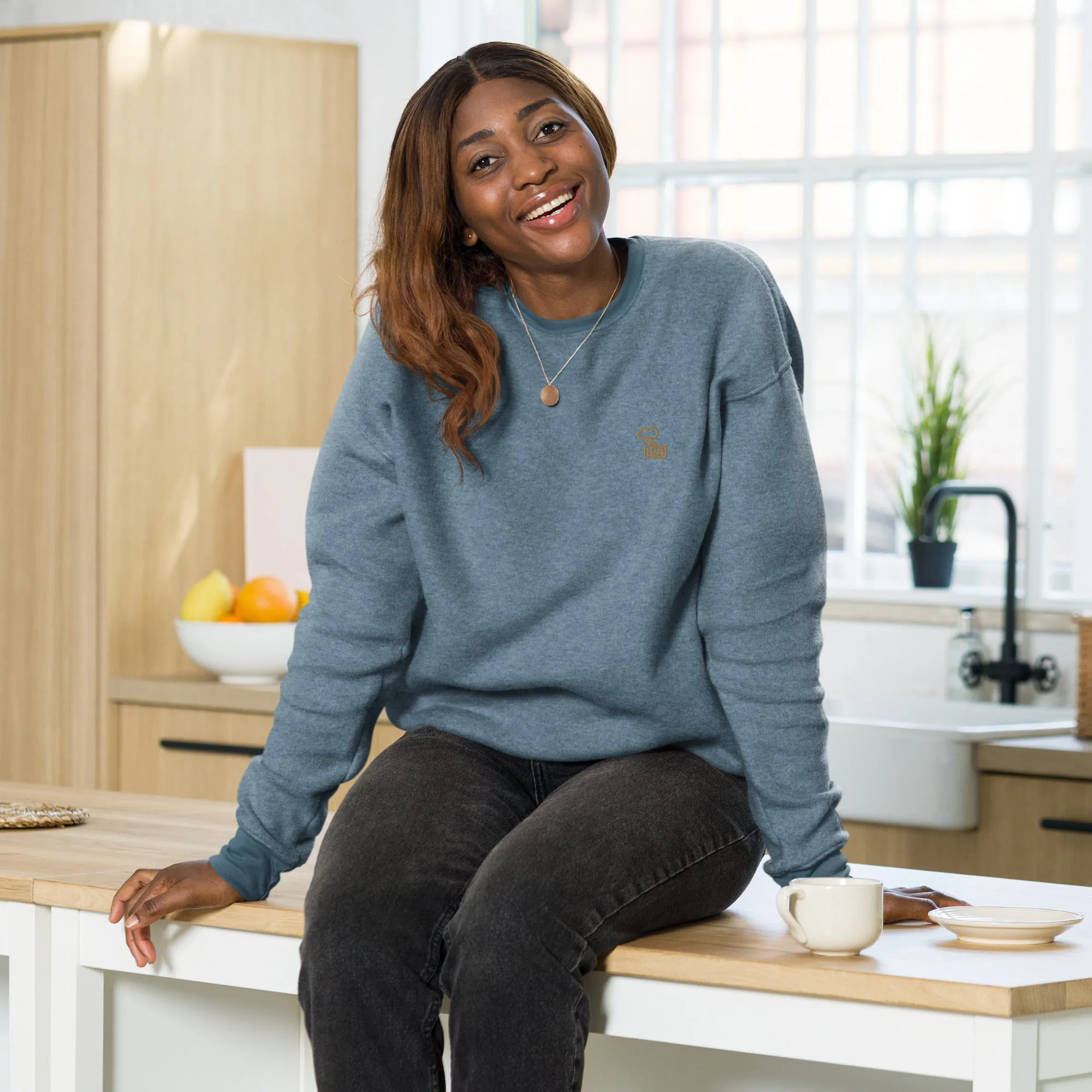 Unisex CHT Sueded Fleece Sweatshirt