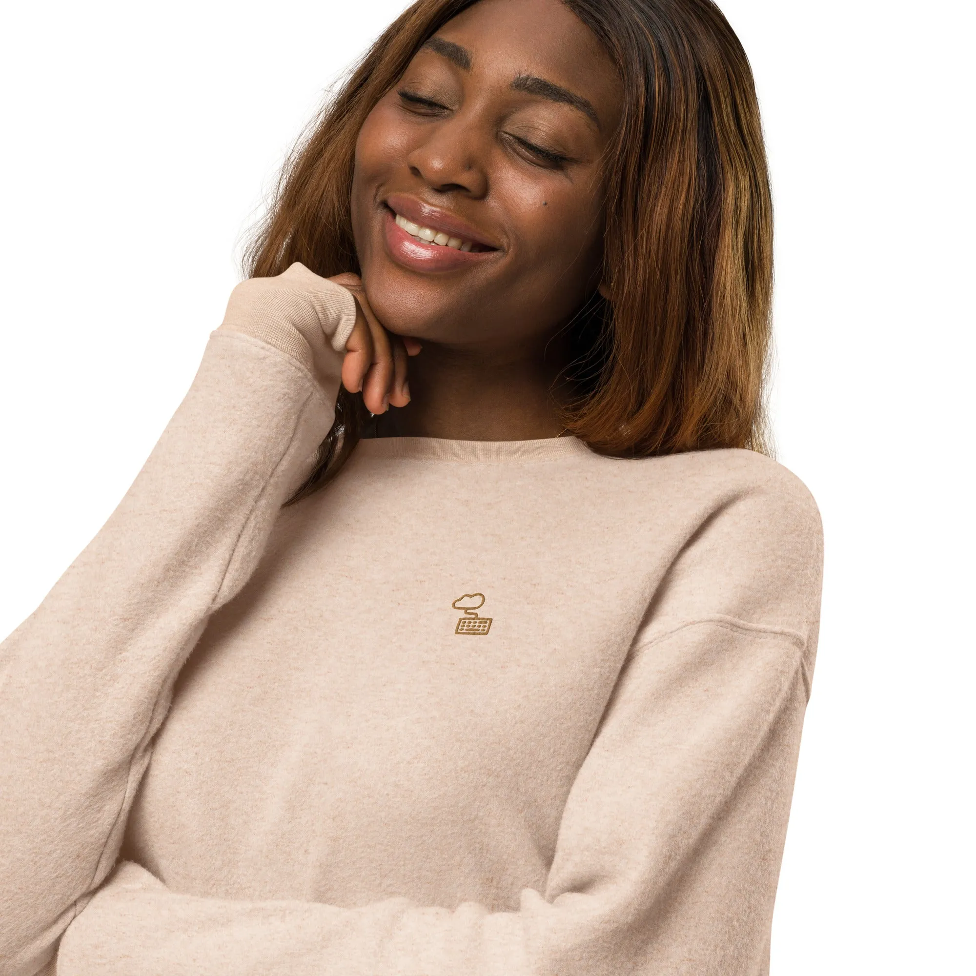 Unisex CHT Sueded Fleece Sweatshirt
