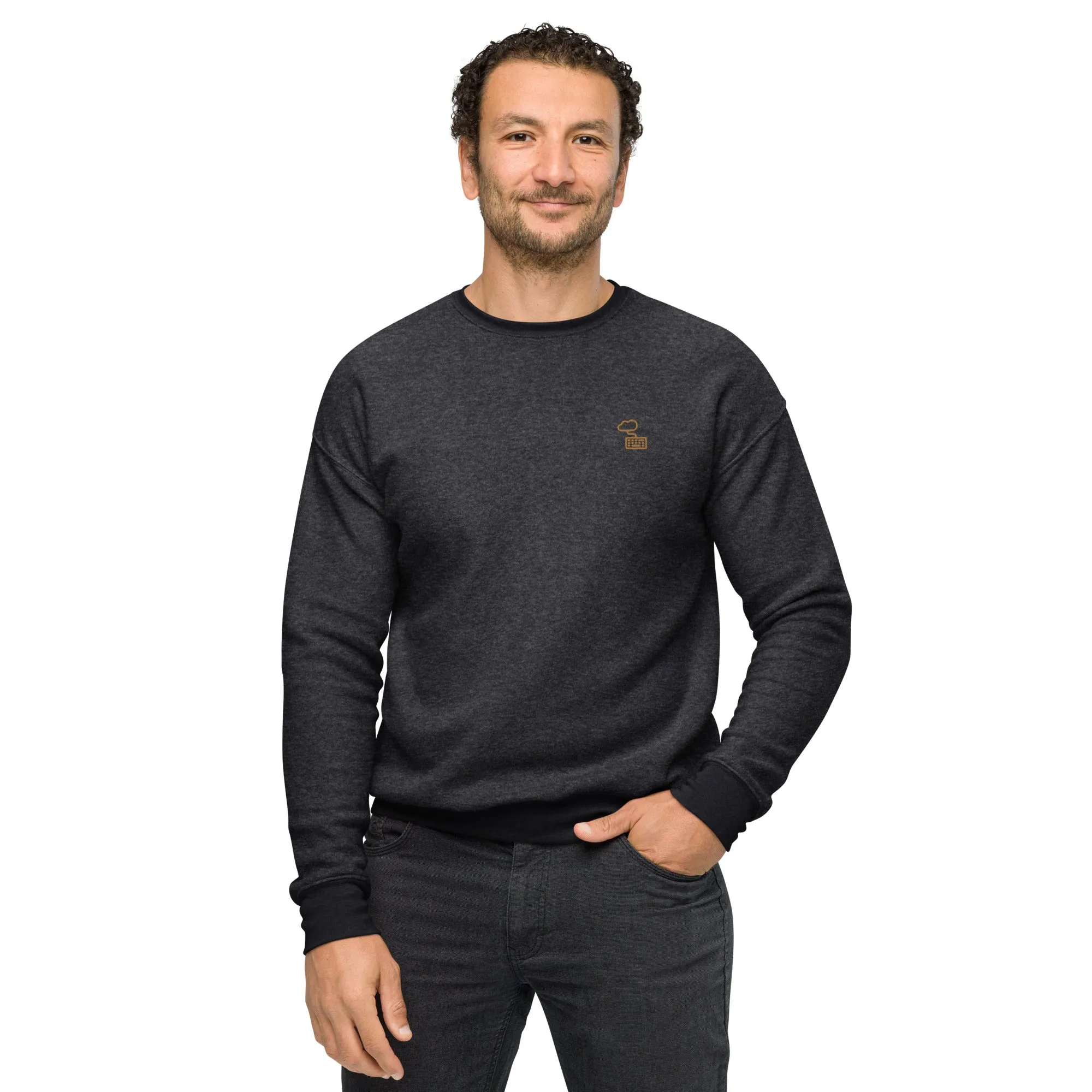 Unisex CHT Sueded Fleece Sweatshirt
