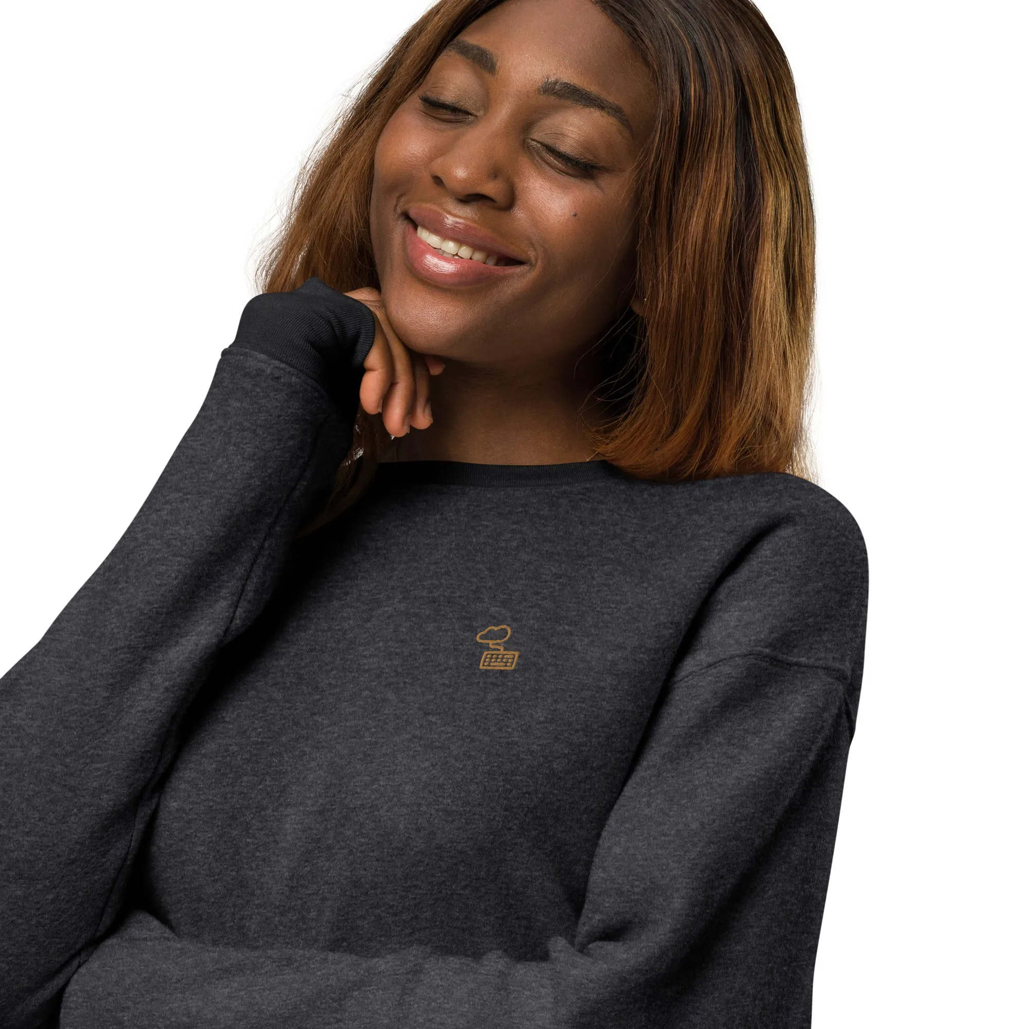 Unisex CHT Sueded Fleece Sweatshirt