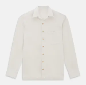 White Pique Shirt