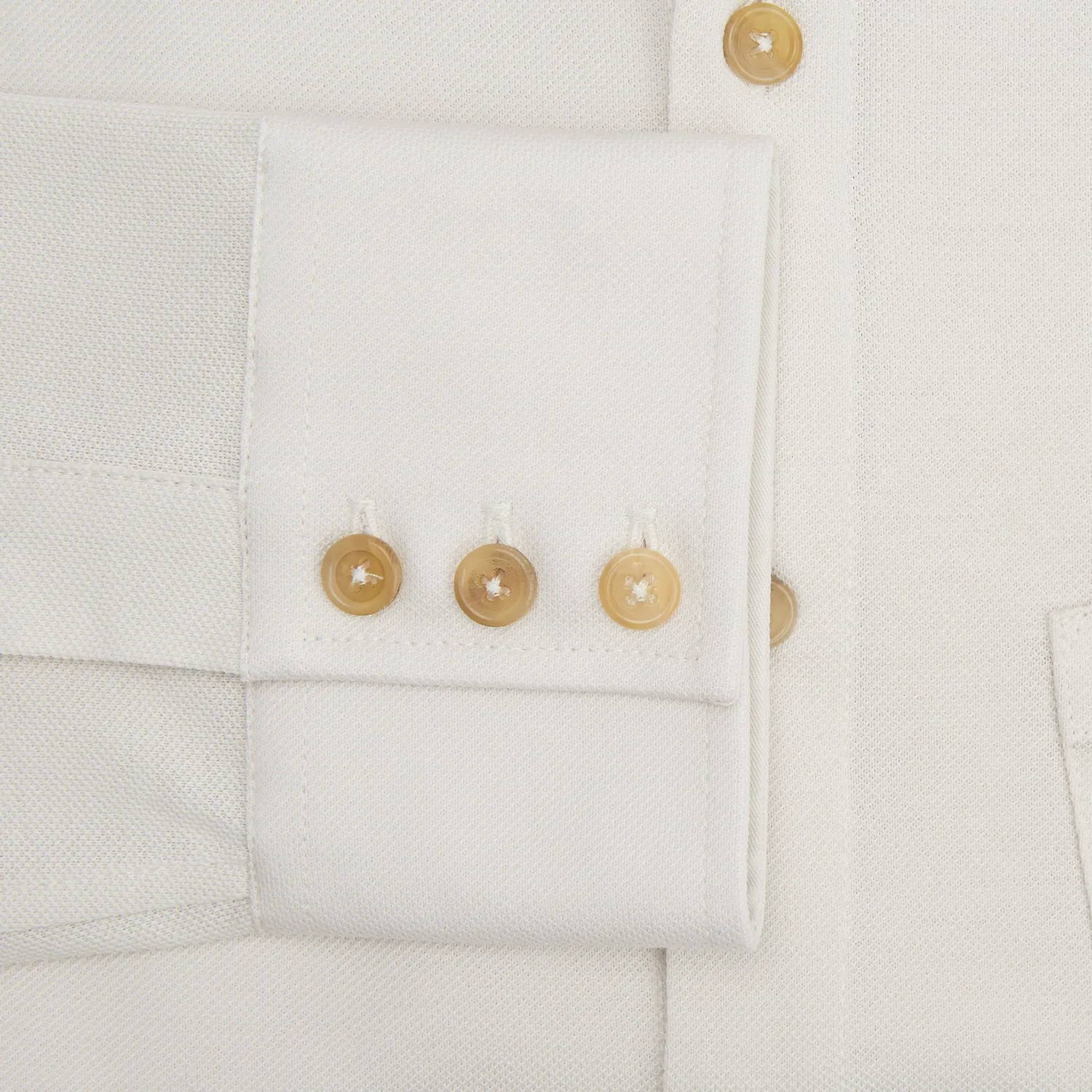 White Pique Shirt