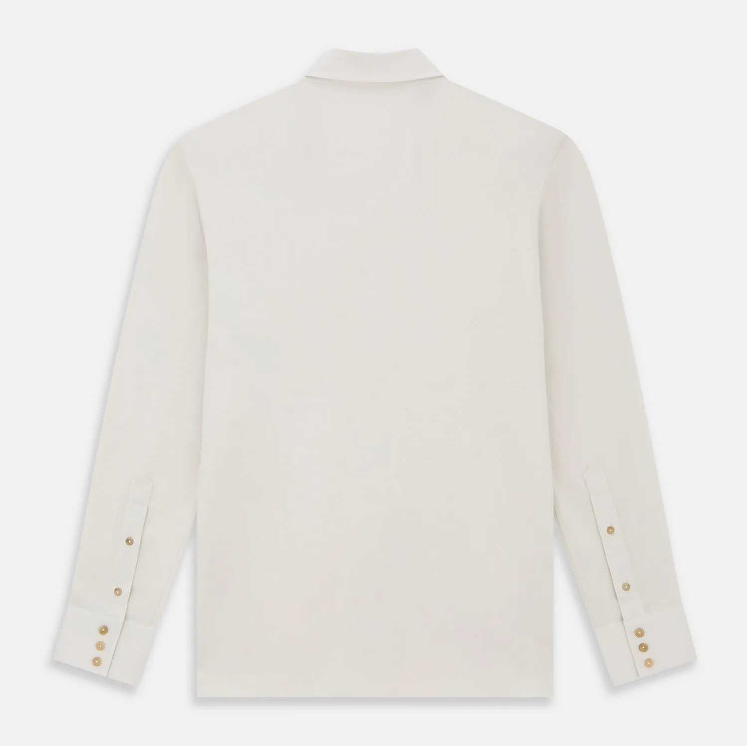 White Pique Shirt