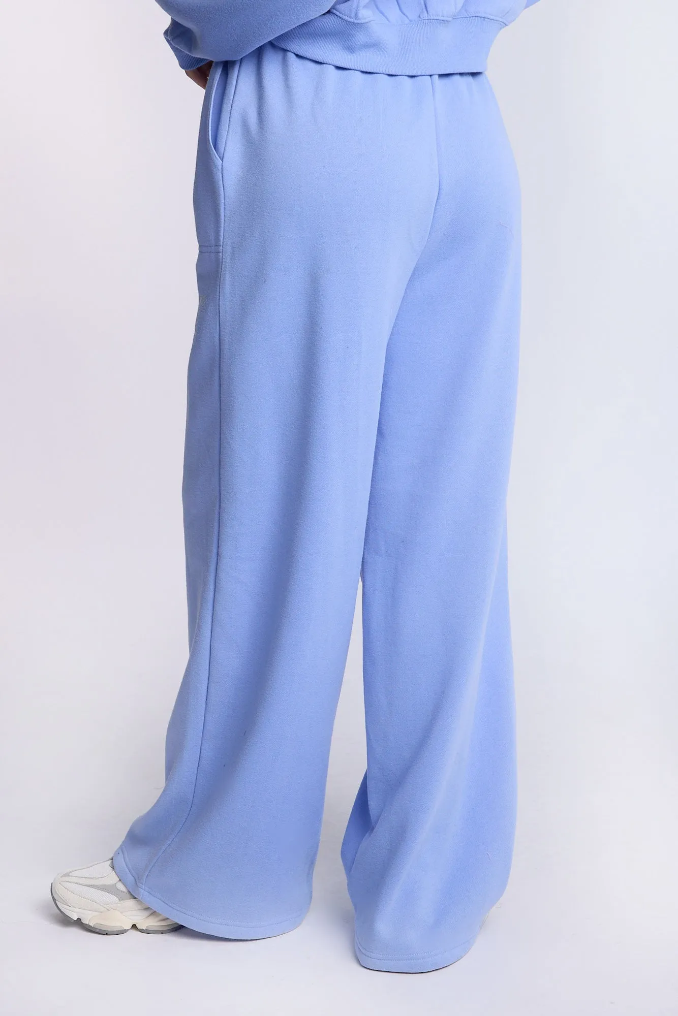 Wide Leg Baggy Fleece Pants